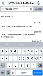 ny vehicle & traffic law 2024 iphone screenshot 1