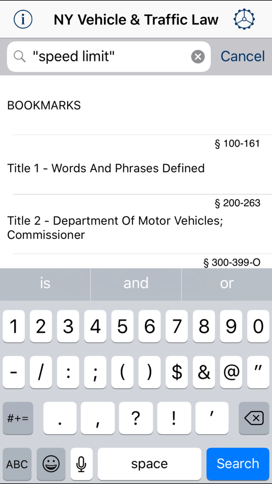 NY Vehicle & Traffic Law 2024 - 24.01 - (iOS)