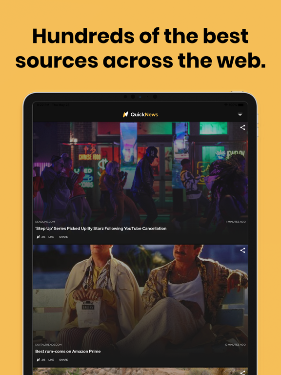 Screenshot #6 pour QuickNews: The Real News App