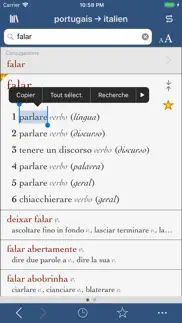 ultralingua italien-portugais iPhone Captures Décran 1