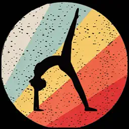 Fun Yoga Silhouette Stickers app icon