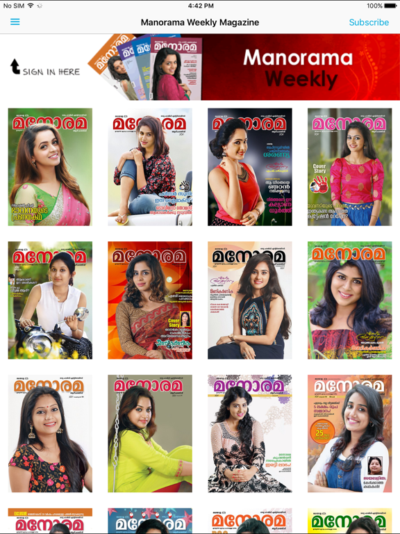 Screenshot #4 pour Manorama Weekly