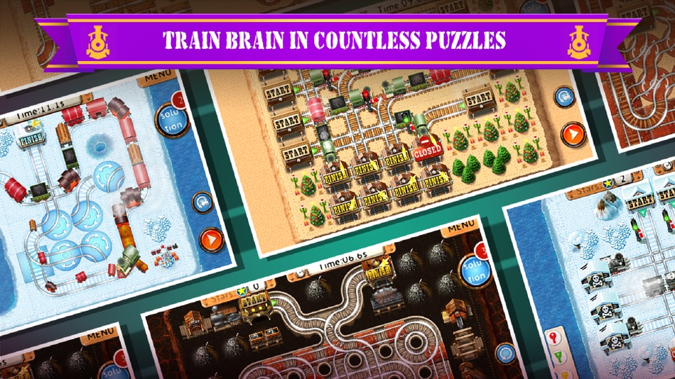 #1. Rail Maze 2: Train puzzle game (iOS) 由: Spooky House Studios UG (haftungsbeschraenkt)