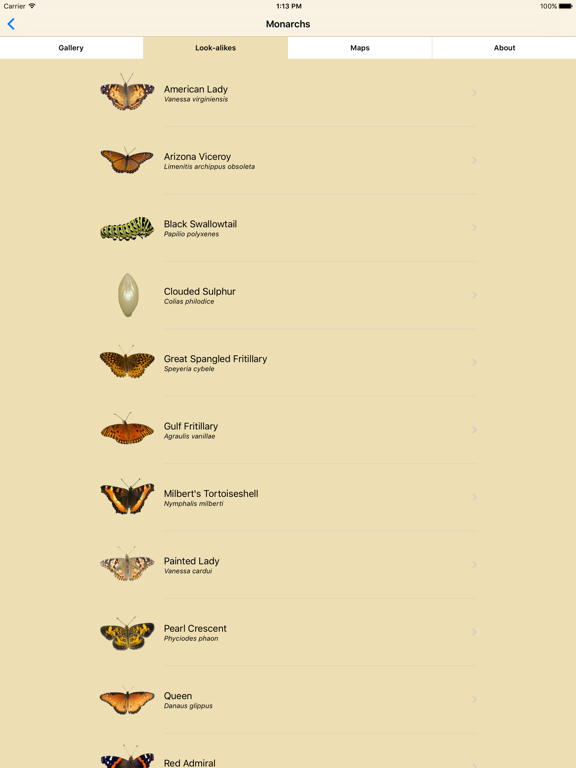 Monarch SOS iPad screenshot 4 - Education app