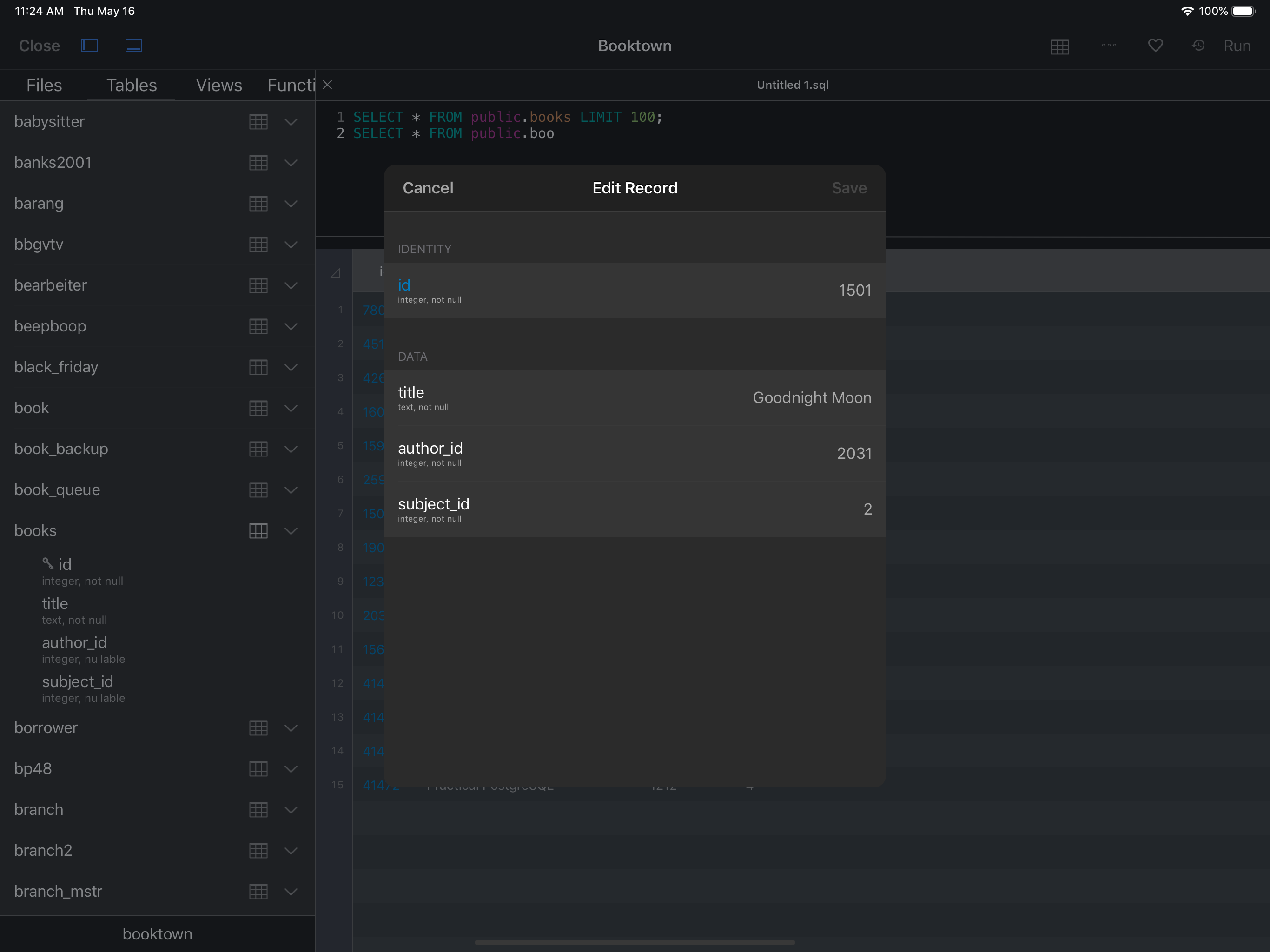 Postgres Client by SQLPro