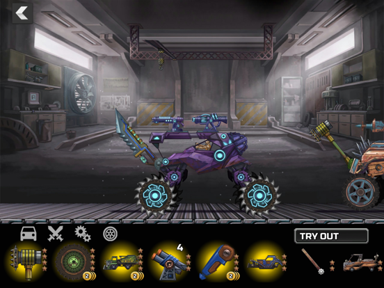 Screenshot #4 pour War Cars: Epic Blaze Zone