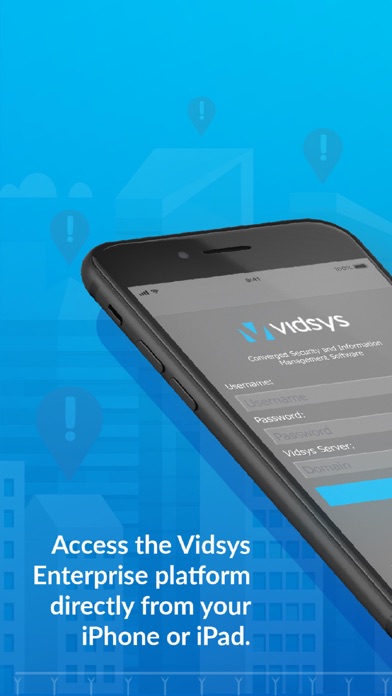 Screenshot #1 pour Vidsys Enterprise Mobile