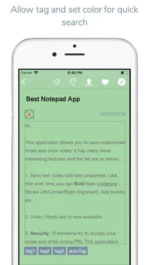 Notepad - An Organised Notes screenshot 2