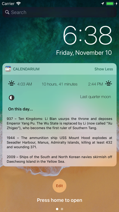 Calendarium - About this Day Screenshot