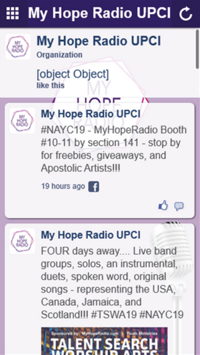 My Hope Radio UPCI screenshot 2