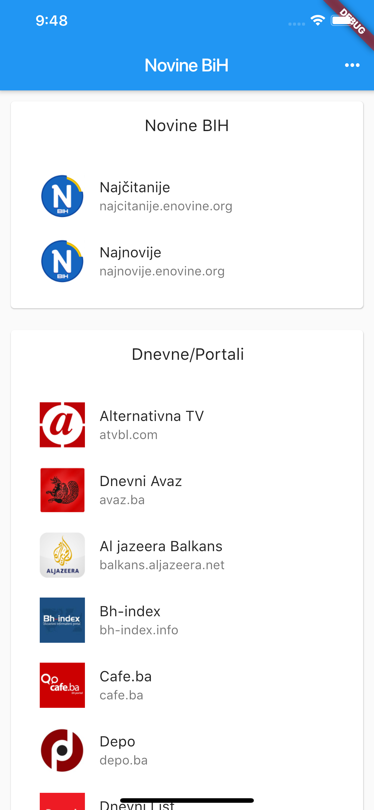 Novine BiH