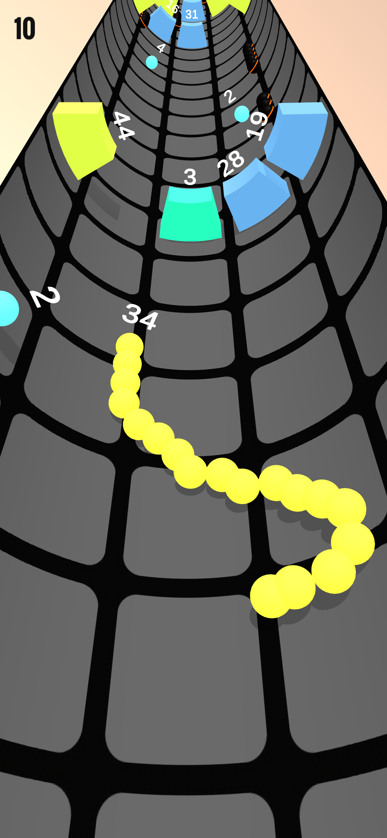 Rolly Snake Vs Vortex Block