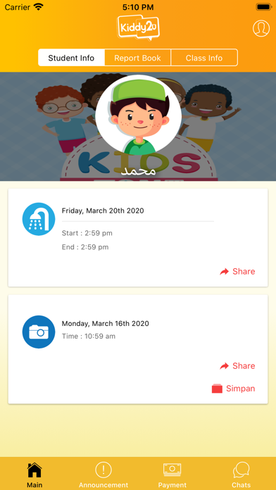 Screenshot #2 pour Kiddy2U Parent