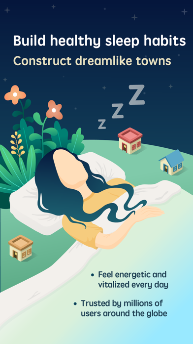 SleepTown: Build healthy sleep habits screenshot 1