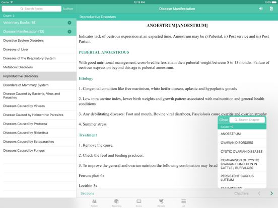 Hompath Vet: Veterinary iPad screenshot 4 - Medical app