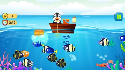 Baby Penguin Fishing Screenshot