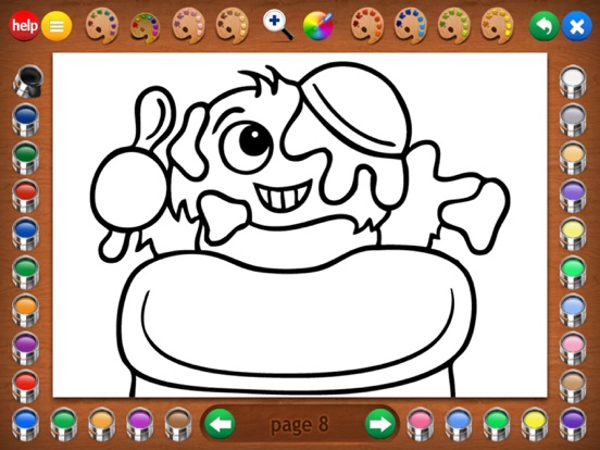 Little Monsters Coloring Book screenshot 4