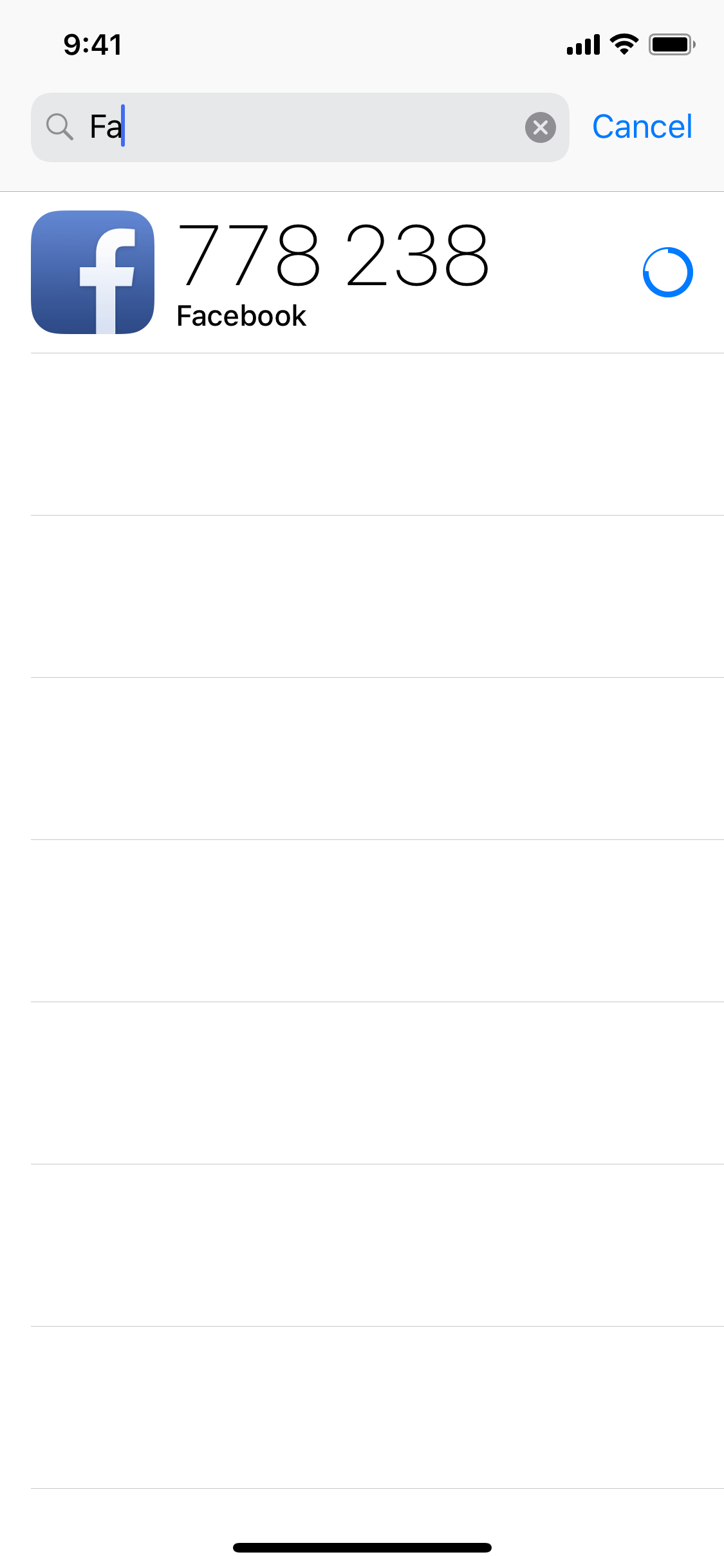 Tofu Authenticator screenshot 3