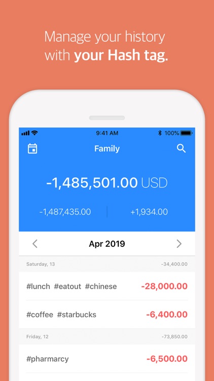 Tag AccountBook - Manage money