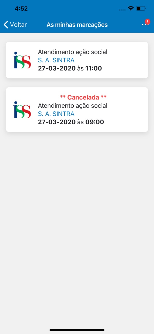 iPhone screenshot