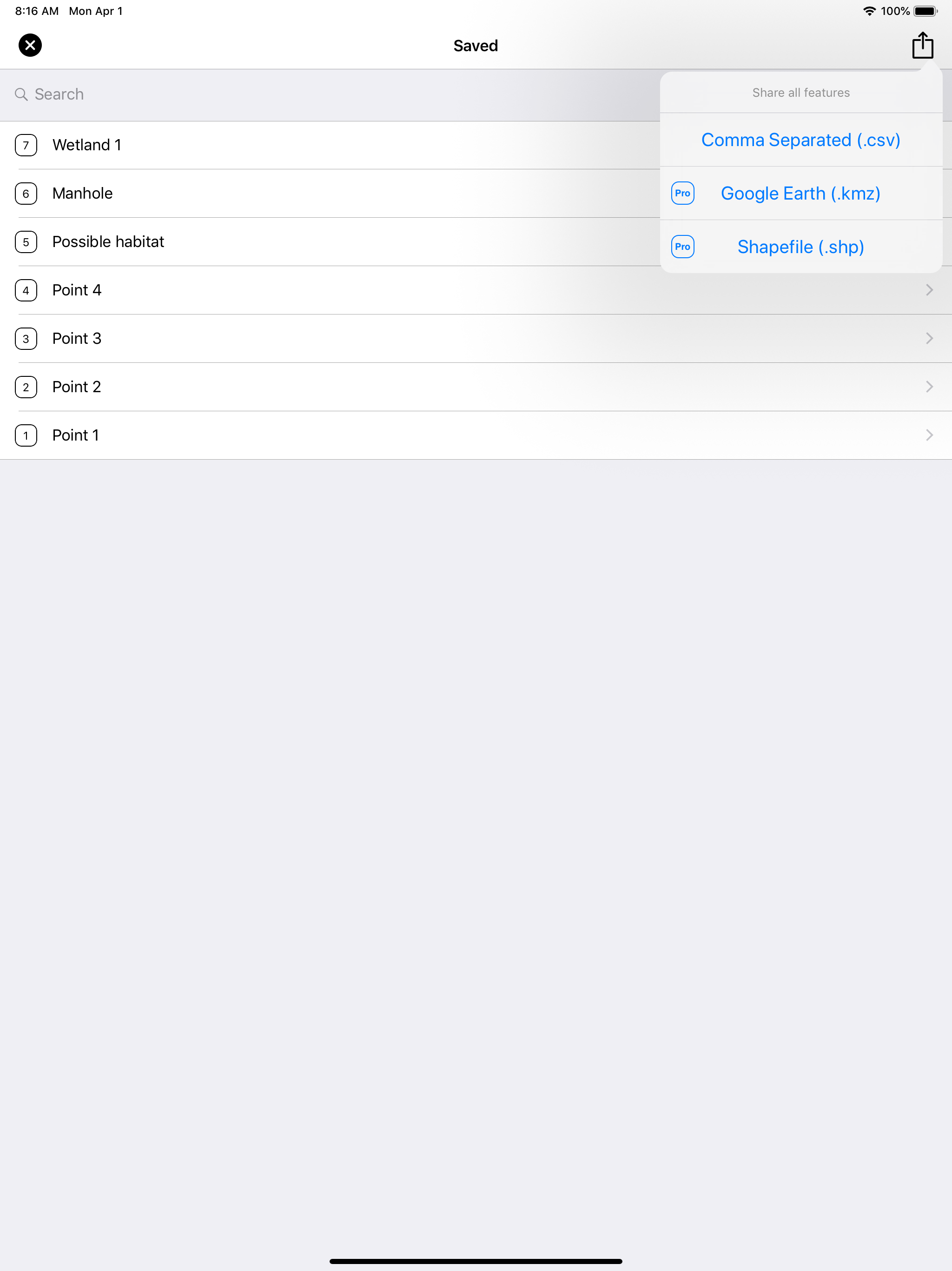 The GPS App screenshot 9