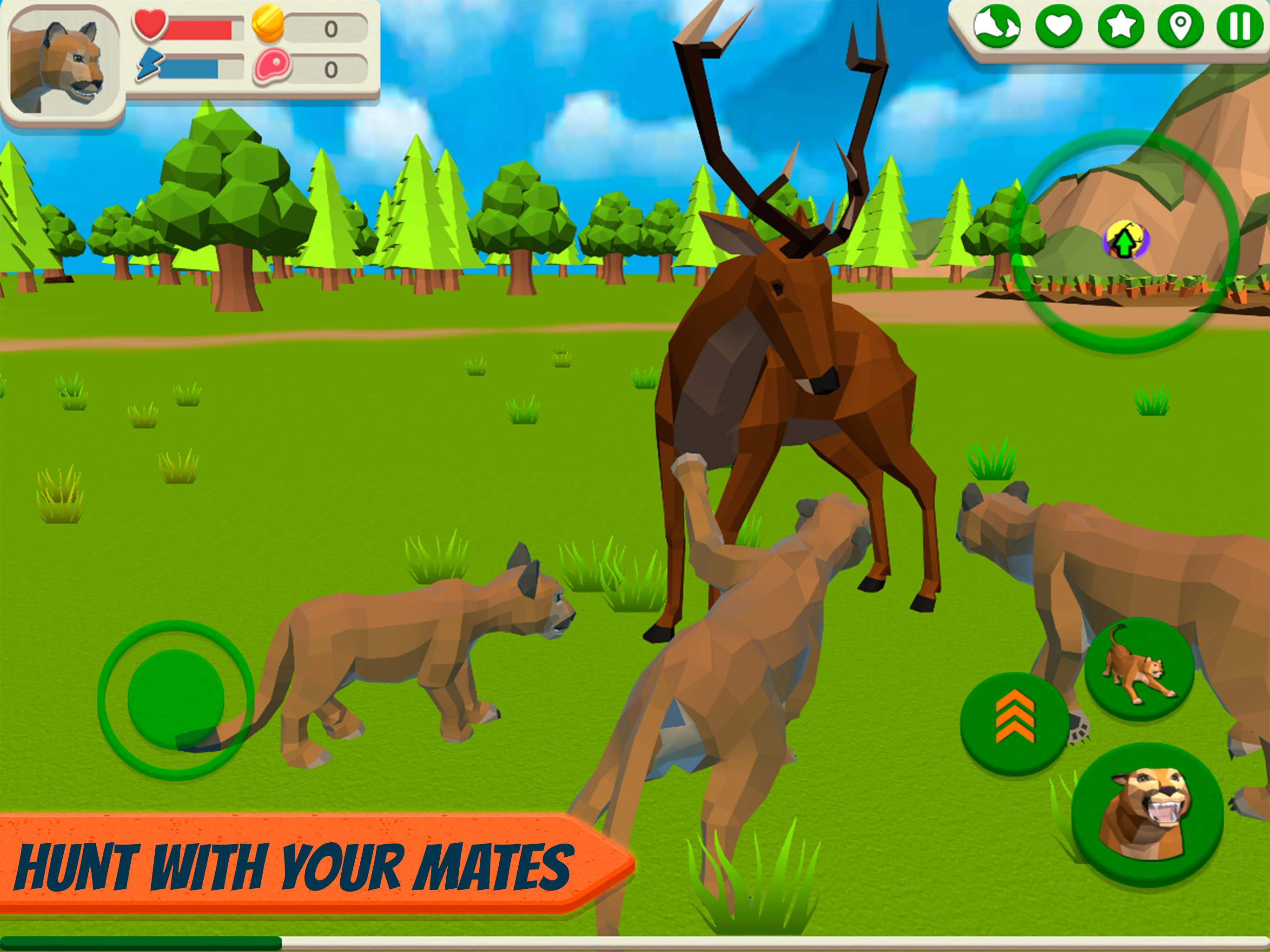 Cougar Simulator: Big Cats screenshot 6