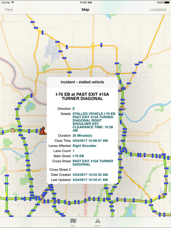 Screenshot #5 pour Kansas City Scout Traffic