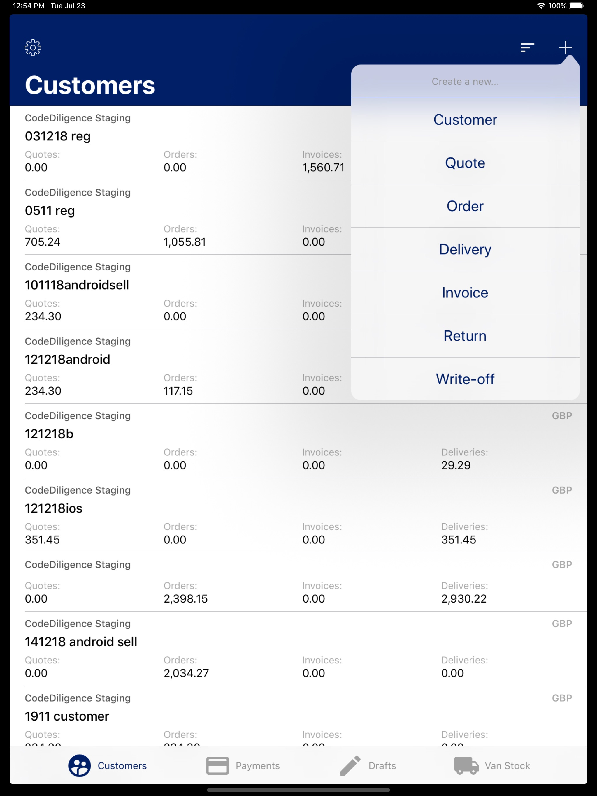 Enterpryze mobileCollect