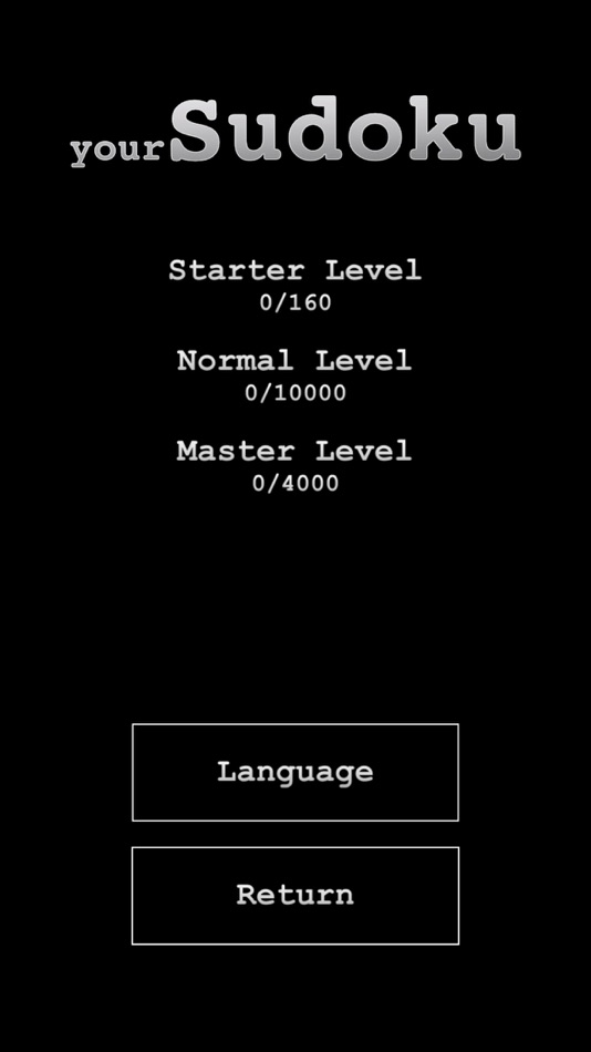 #5. yourSudoku - Over 10k sudoku (iOS) Podle: Oscar Tsang
