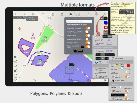 Measure Map Pro iPad app afbeelding 4