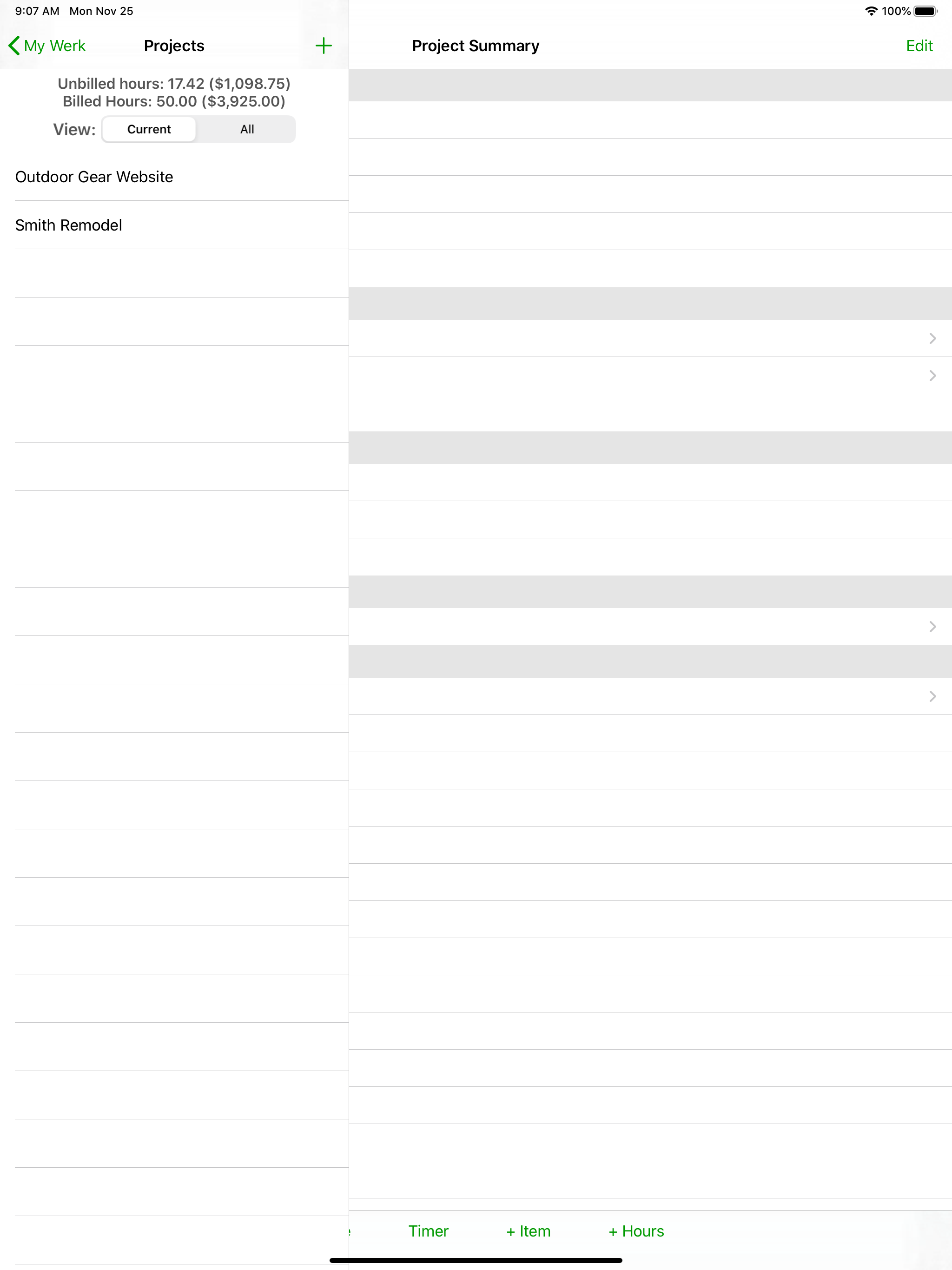 Timewerks Pro Billing screenshot 7