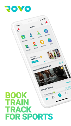 Rovo: Sports & Fitness App screenshot 1