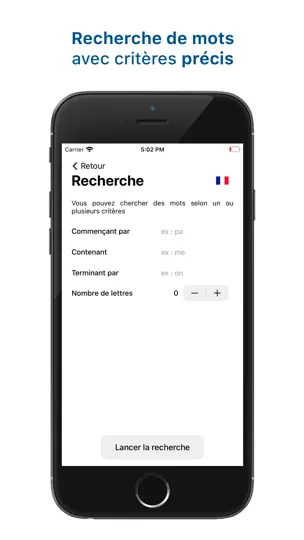 Capture d'écran de Mes Rimes sur iPhone 3