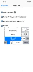 kSymbol - Symbol Keyboard screenshot #3 for iPhone