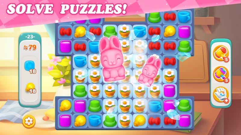 Dream Home Match 3 Puzzles Gam official gameplay screenshot 6