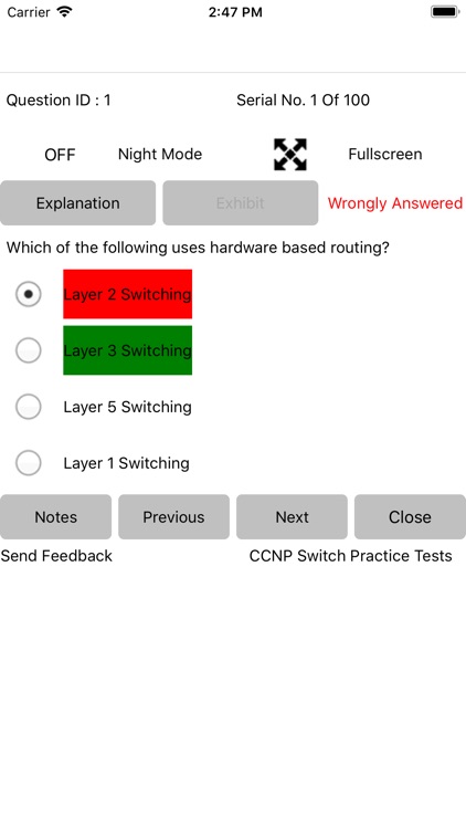 Exam Sim For CCNP® Switch screenshot-7
