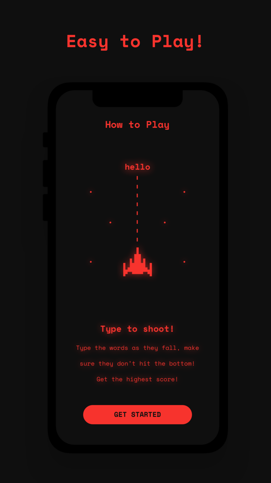 Text Invaders Game - 2.0 - (iOS)