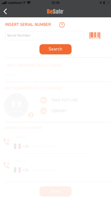 Screenshot #3 pour BeSafe Anti Abandon Device