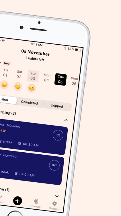 Tangerine: Self-care & Goals