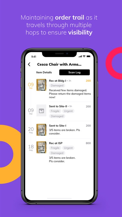 PackageX Inventory iPhone screenshot 4 - Productivity app