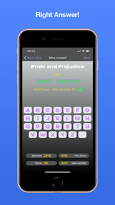 BookQuiz screenshot
