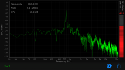 Audio Spectrum Screenshot