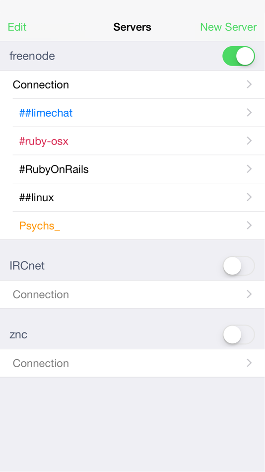 #2. LimeChat - IRC Client (iOS) 来自: Satoshi Nakagawa