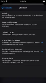 business plan iphone screenshot 4