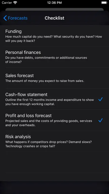 Business Plan screenshot 4 of 6