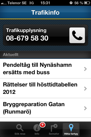 Waxholmsbolaget screenshot 2