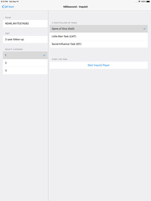 App screenshot