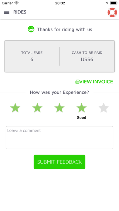 Screenshot #3 pour Drover Rideshare - Rider App