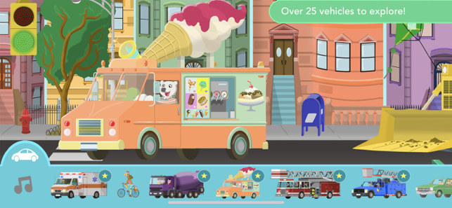 ‎Big City Vehicles for Kids Screenshot