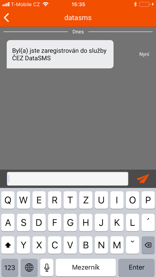 #5. ČEZ DataSMS (iOS) 由: ČEZ, a.s.